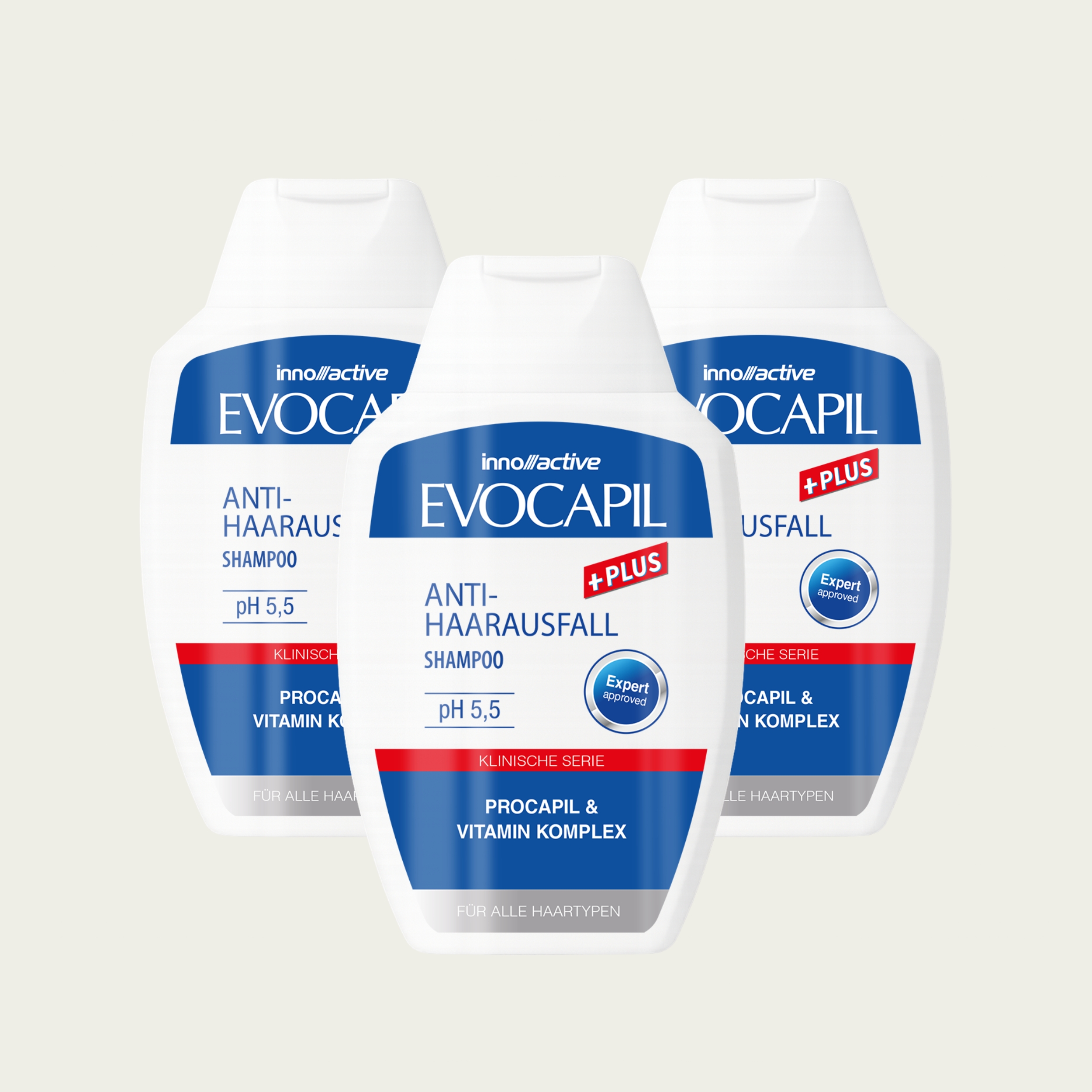 Evocapil Plus Anti-Haarausfall Shampoo 3 Stück