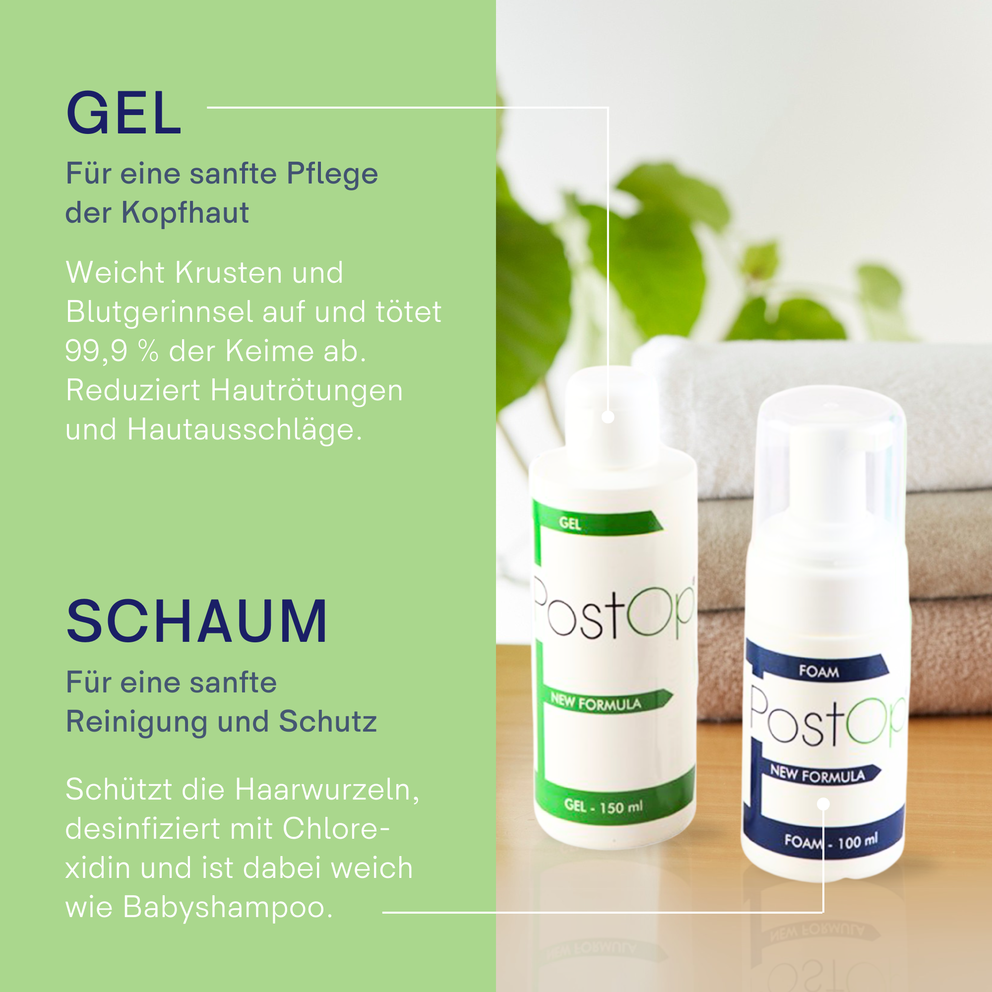 PostOP Set (Nach Haartransplantation)