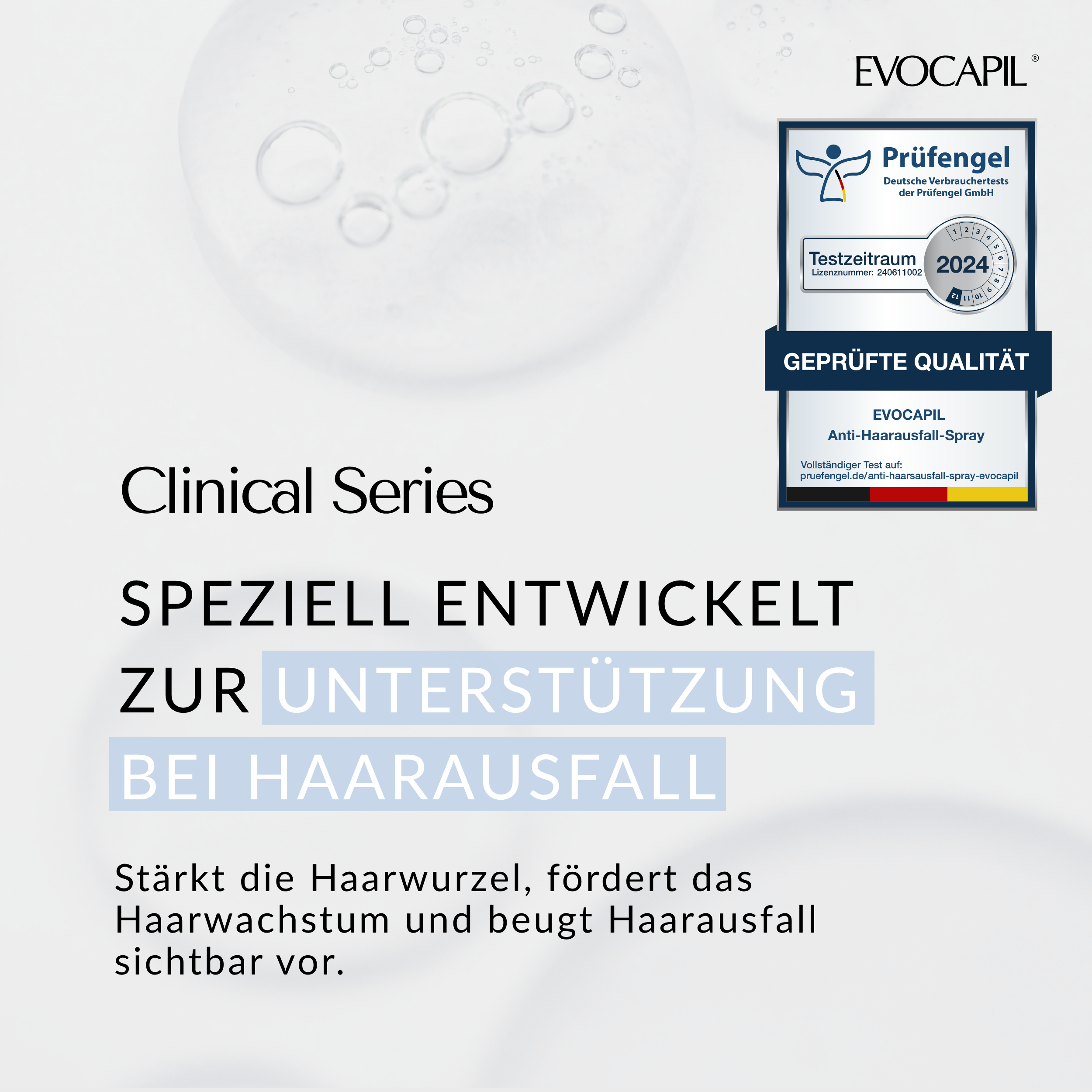 Evocapil Plus Anti-Haarausfall-Spray 6 Stück