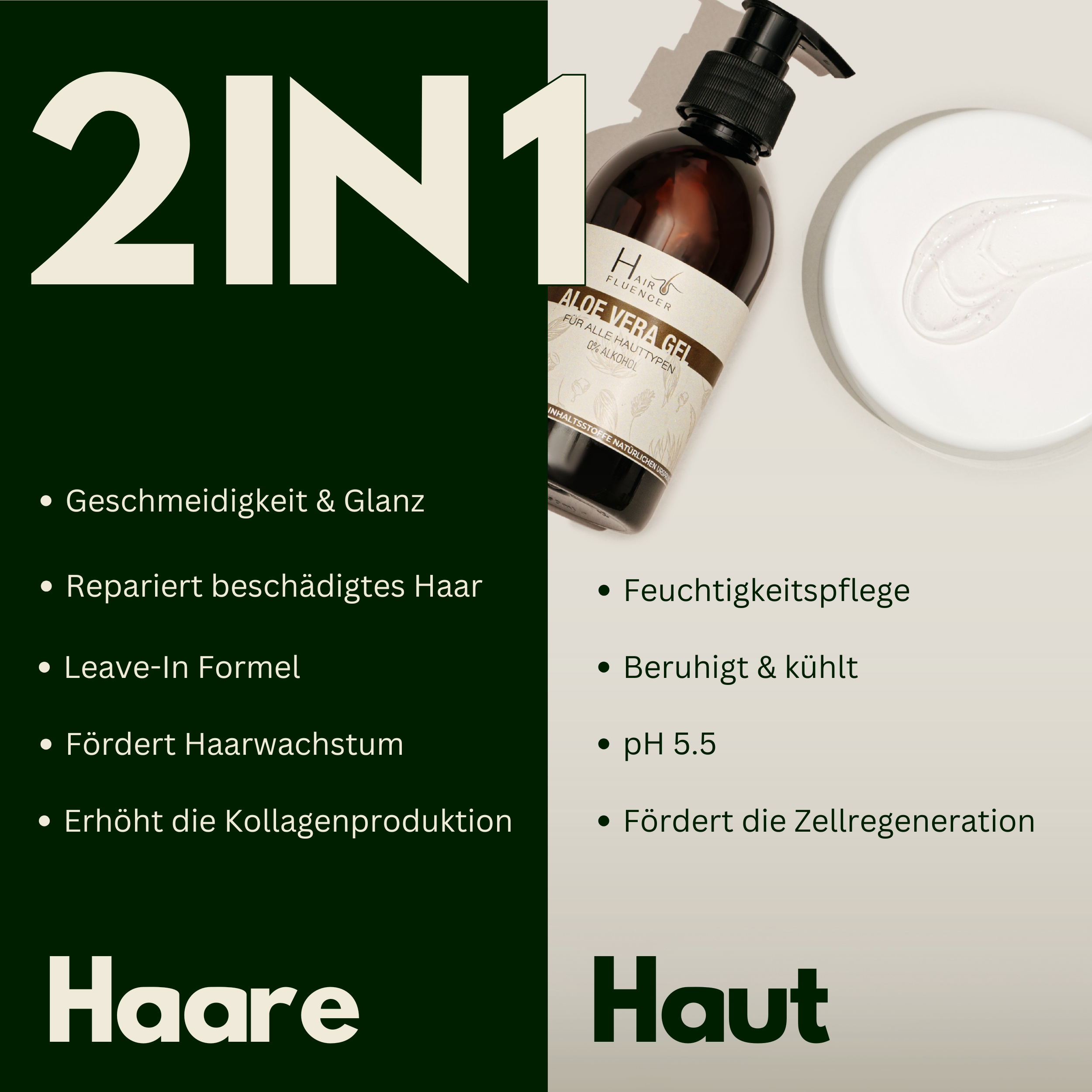 Aloe Vera Gel aus 100% Blattsaft