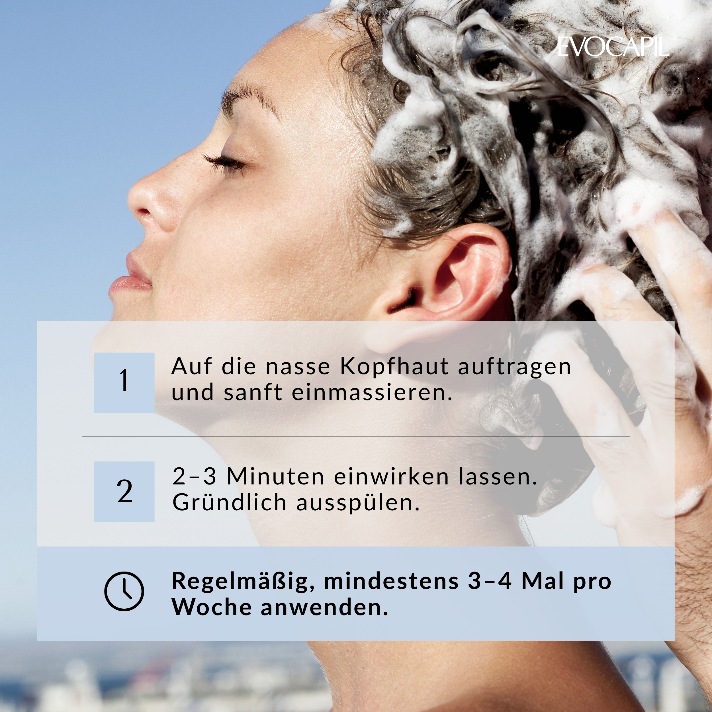 Evocapil Plus Anti-Haarausfall Shampoo 6 Stück