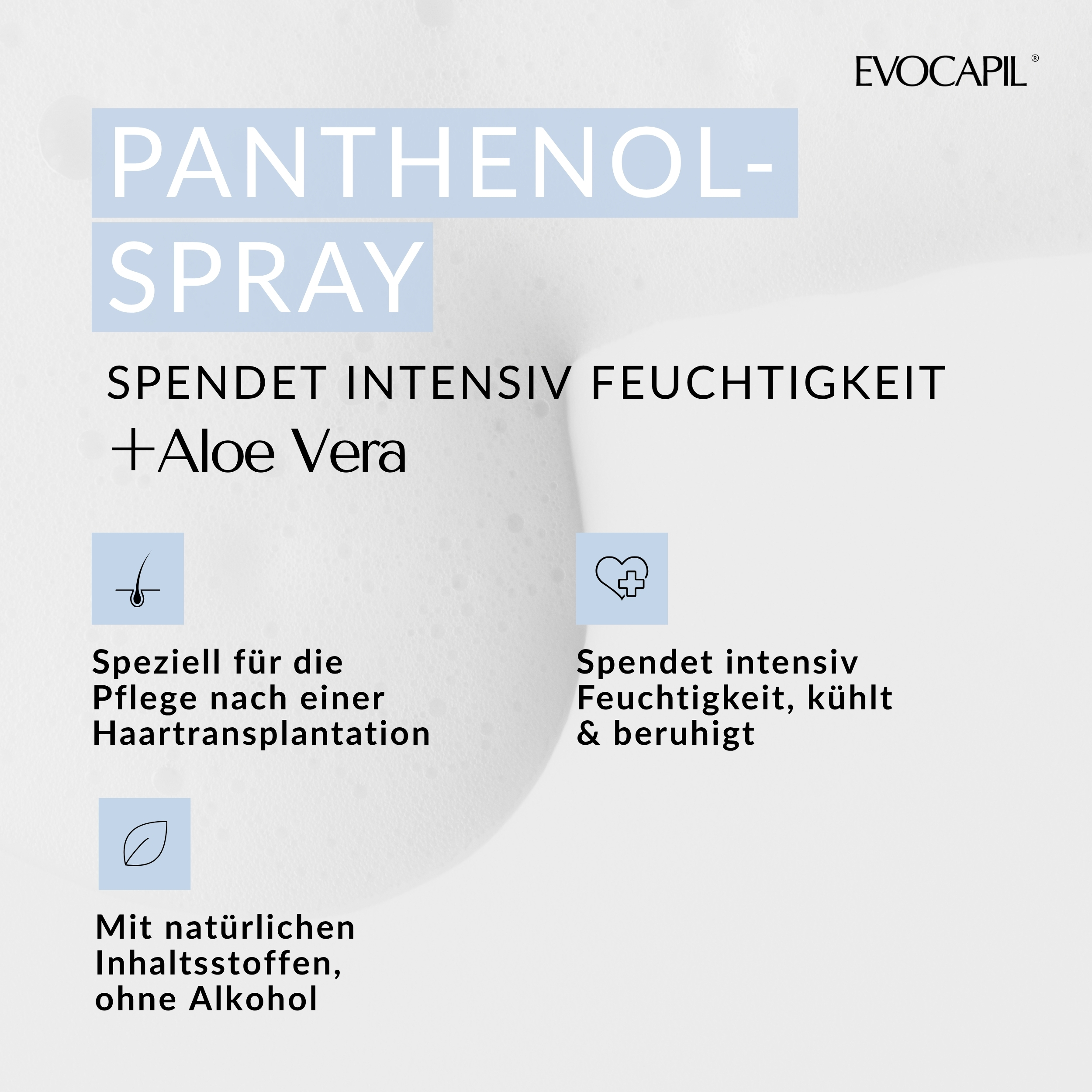 Evocapil Plus Panthenol Schaum Spray