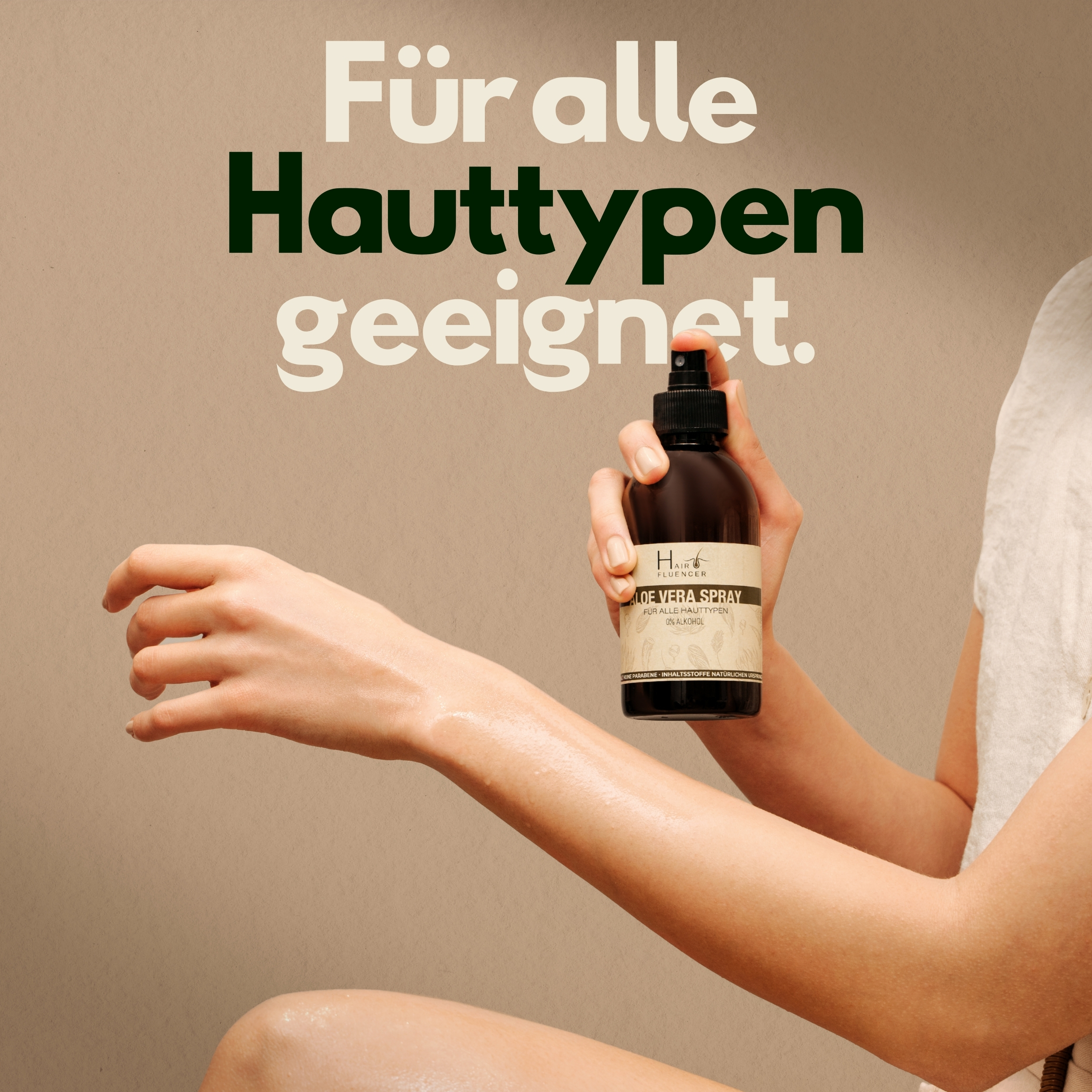 Bio Aloe Vera Spray - Ohne Alkohol