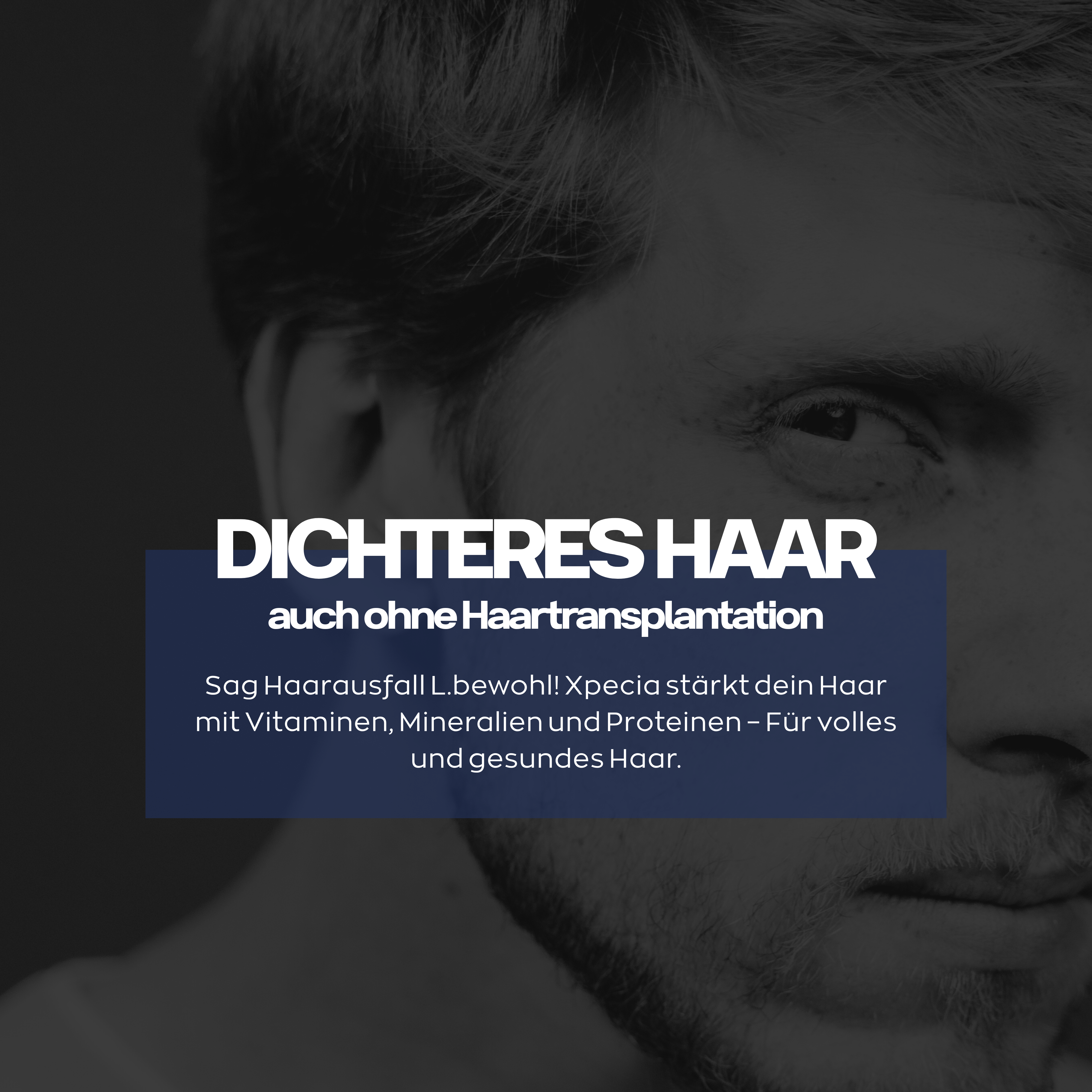Anti Haarverlust Set. Xpecia + Hair Forte DHT Blocker Hair Growth Kit Männer