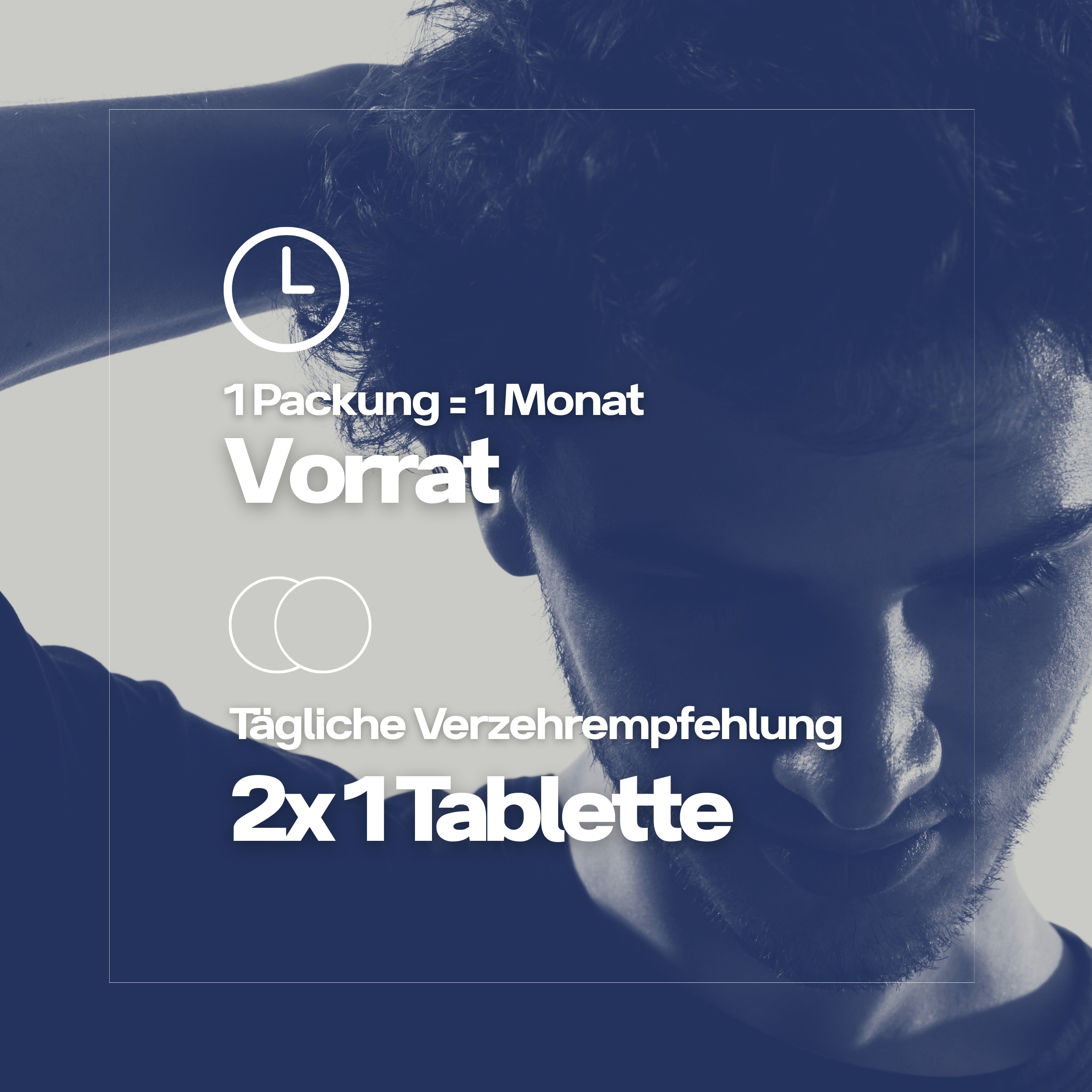 Xpecia Tabletten für Männer – Natürlicher DHT-Blocker gegen Haarausfall 12 Stück