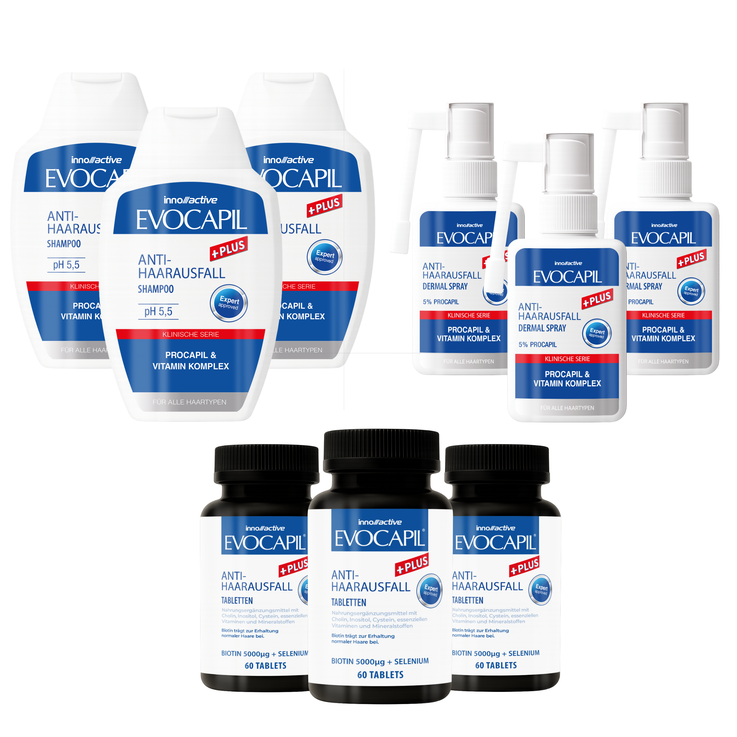 Monats Set Evocapil 3 Monate