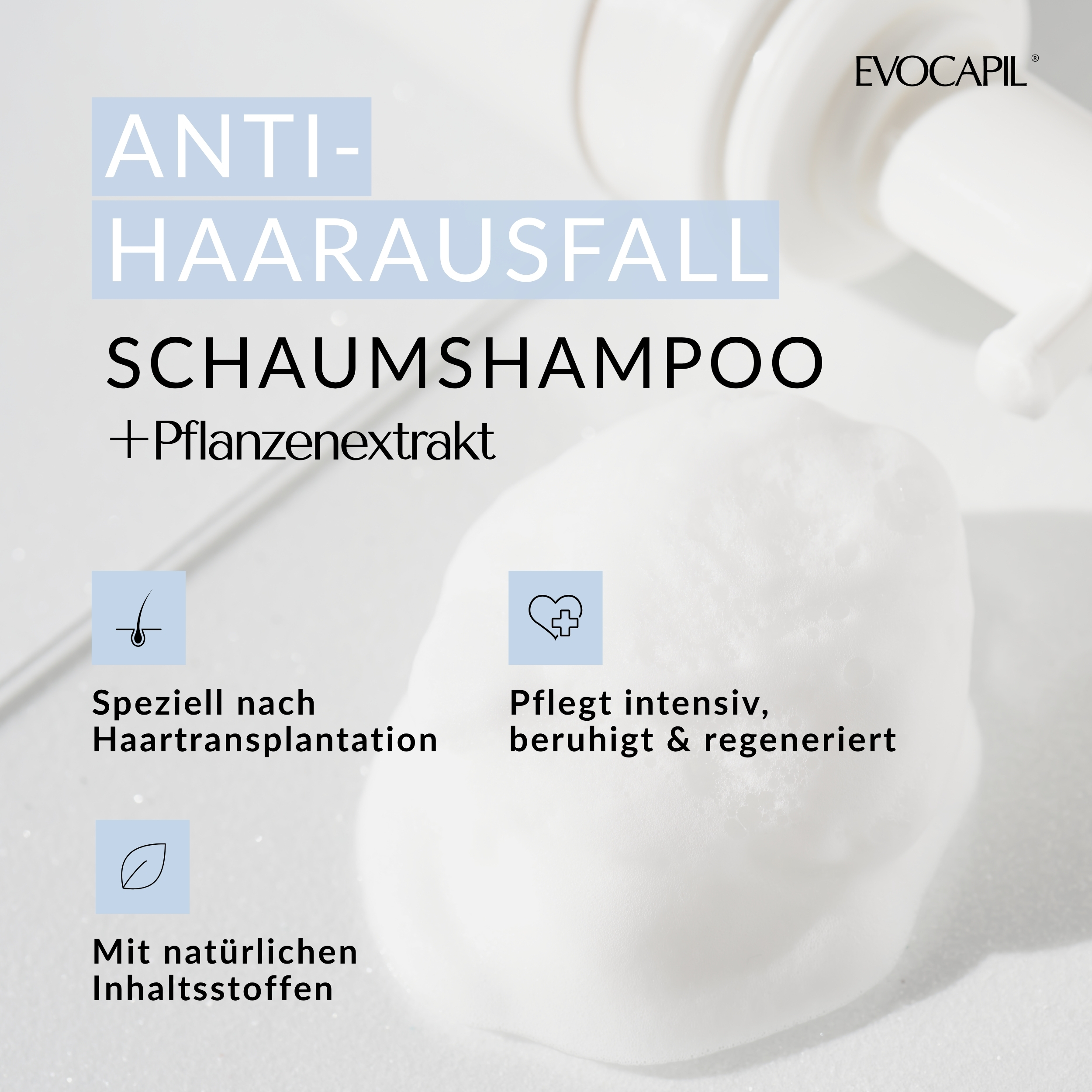 Evocapil Plus Schaumshampoo