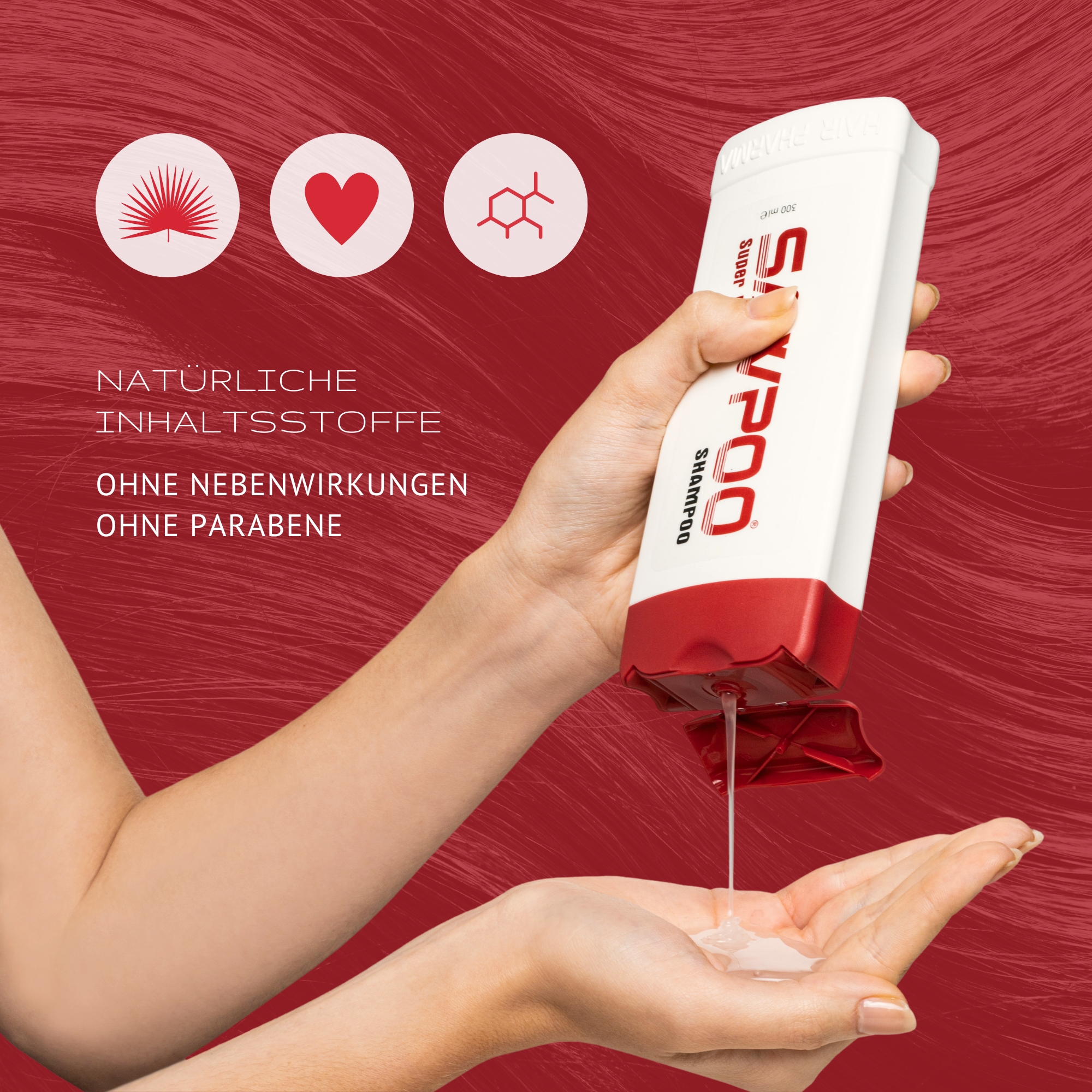 Sawpoo Shampoo mit Sägepalmextrakt