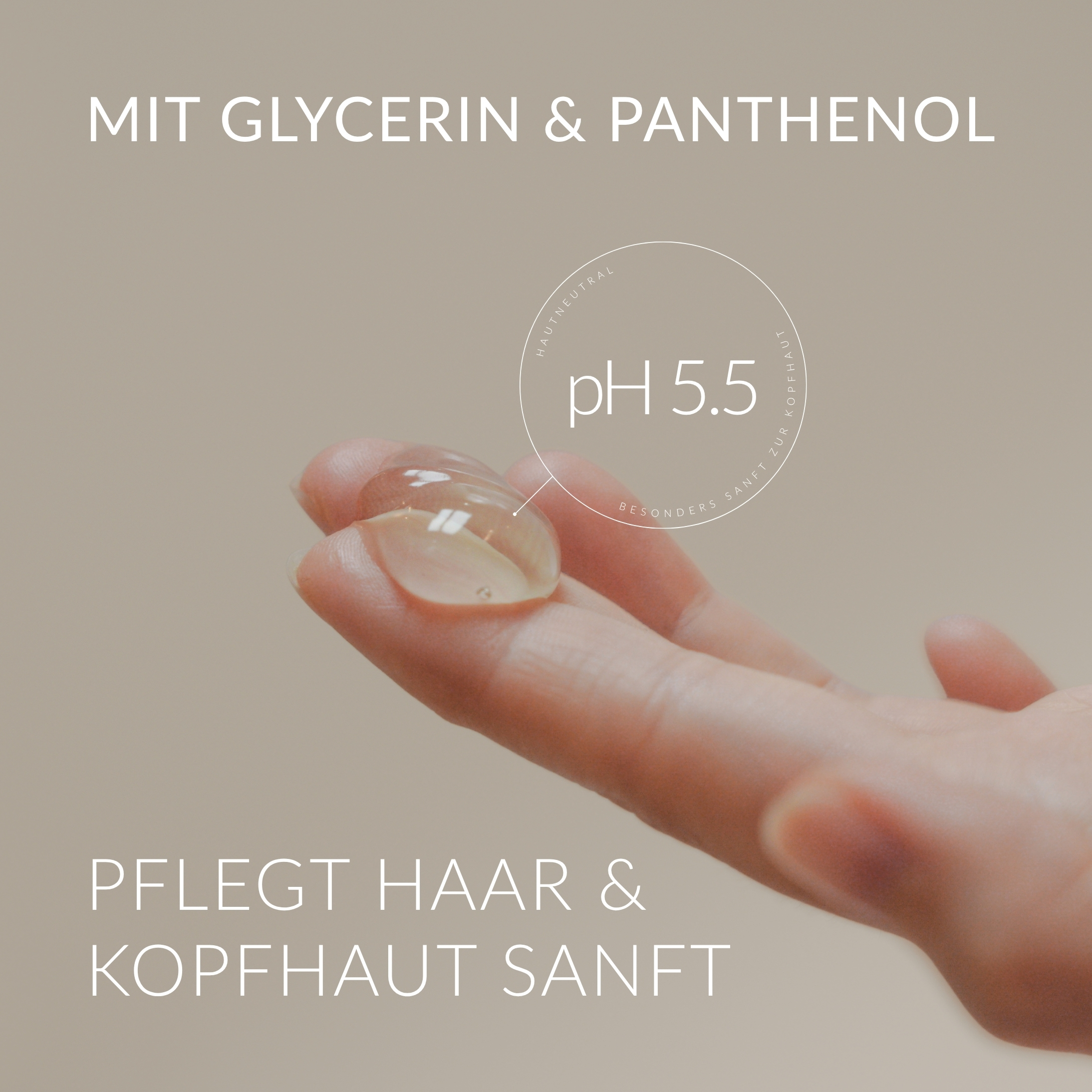 Every Day Shampoo pH 5.5 mit Panthenol und Glycerin