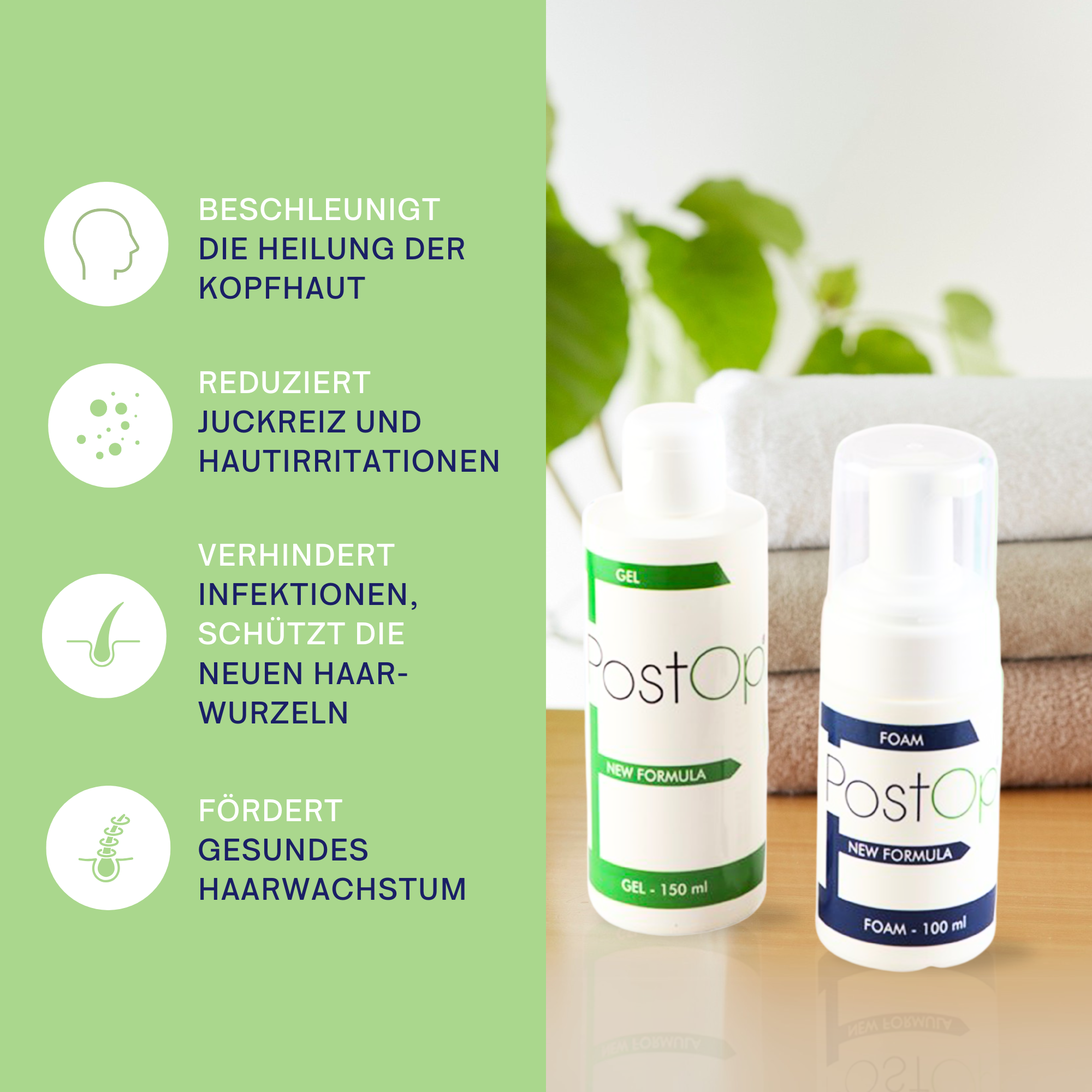 PostOP Set (Nach Haartransplantation)