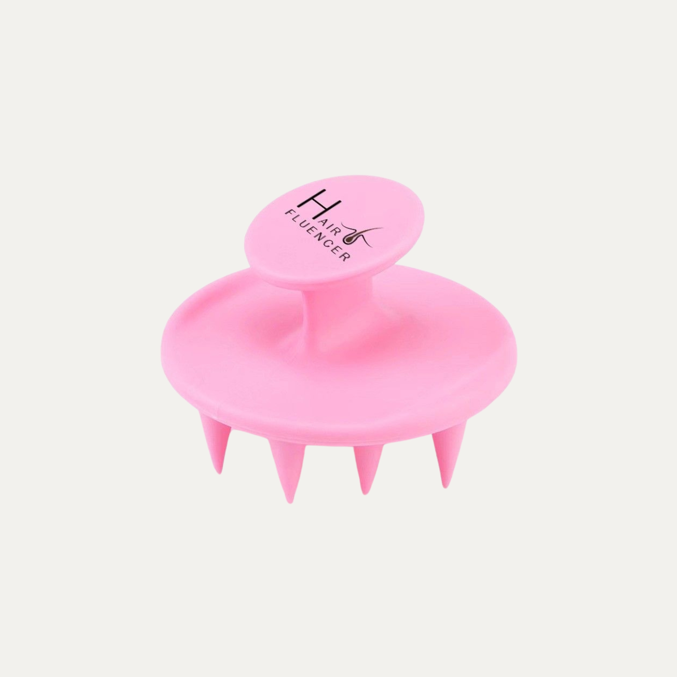 Hairfluencer - Kopfmassage Bürste [Nass & Trocken] - Massagebürste Haare für Damen und Herren - Scalp Massager für Pflege der Haarwurzel und Stimulation des Haarwachstums - Scalp Brush in rosa
