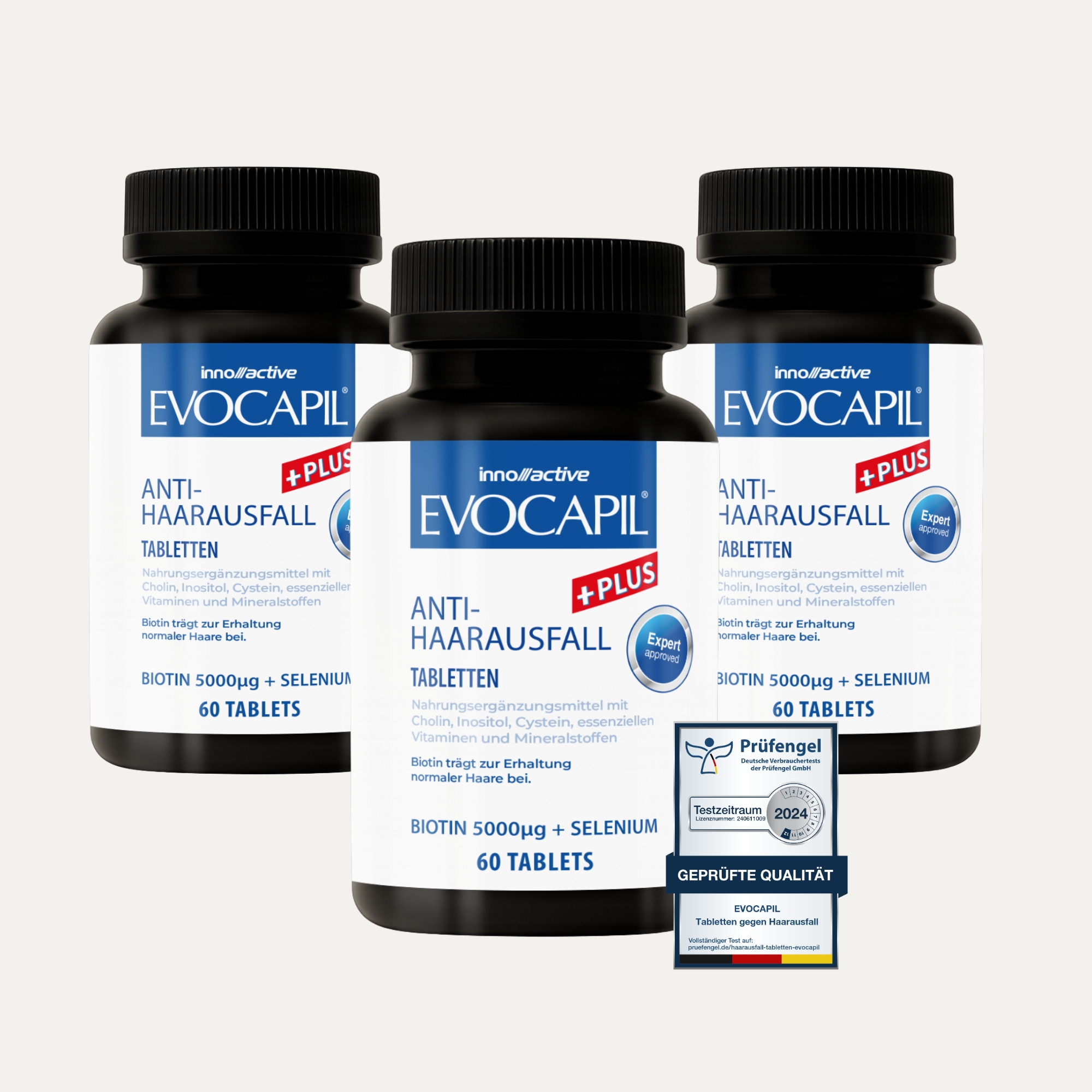 Evocapil Plus Vitamine bei Alopezie 3 Stück